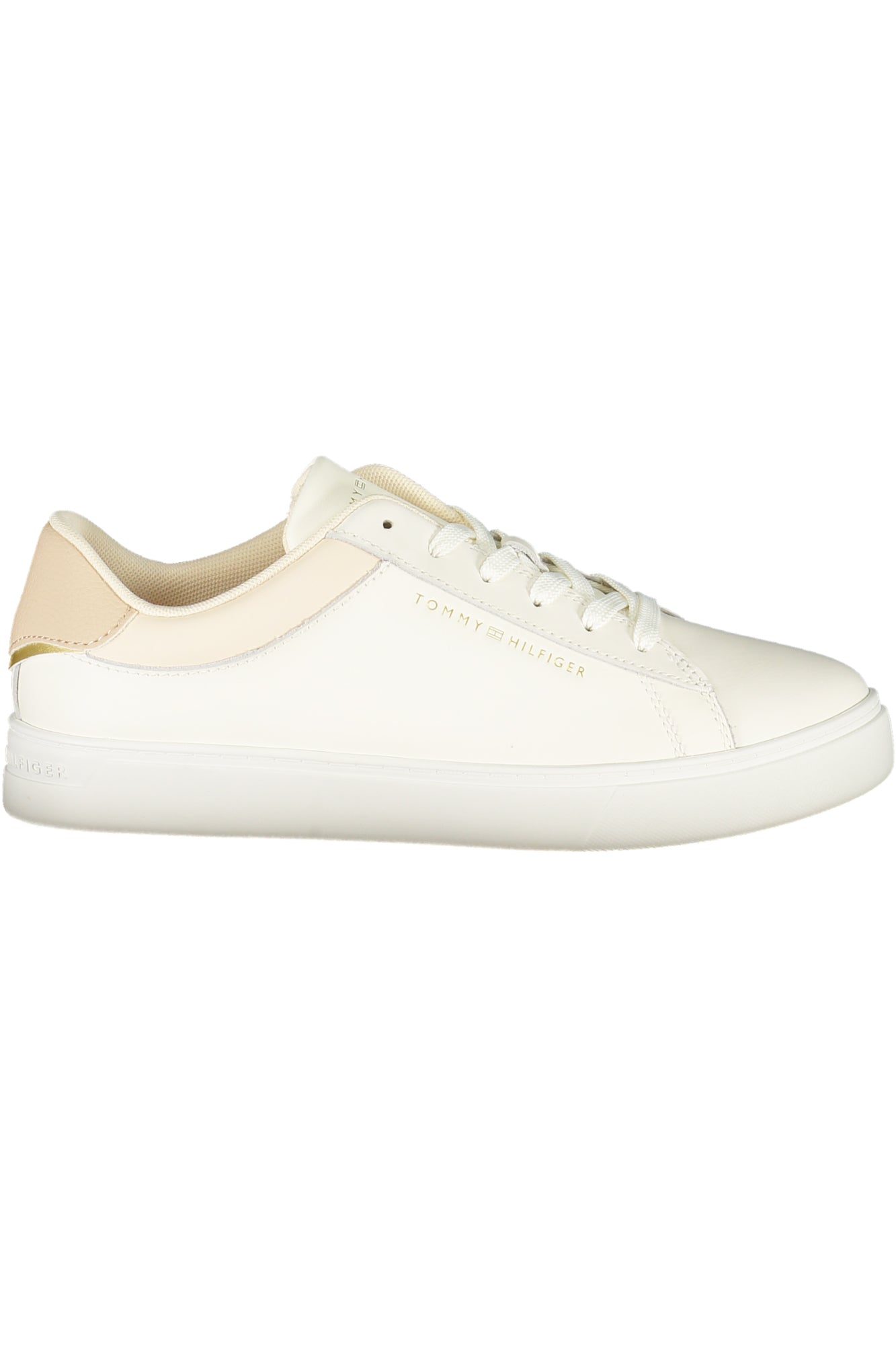 TOMMY HILFIGER WOMEN'S BEIGE SPORTS SHOES 