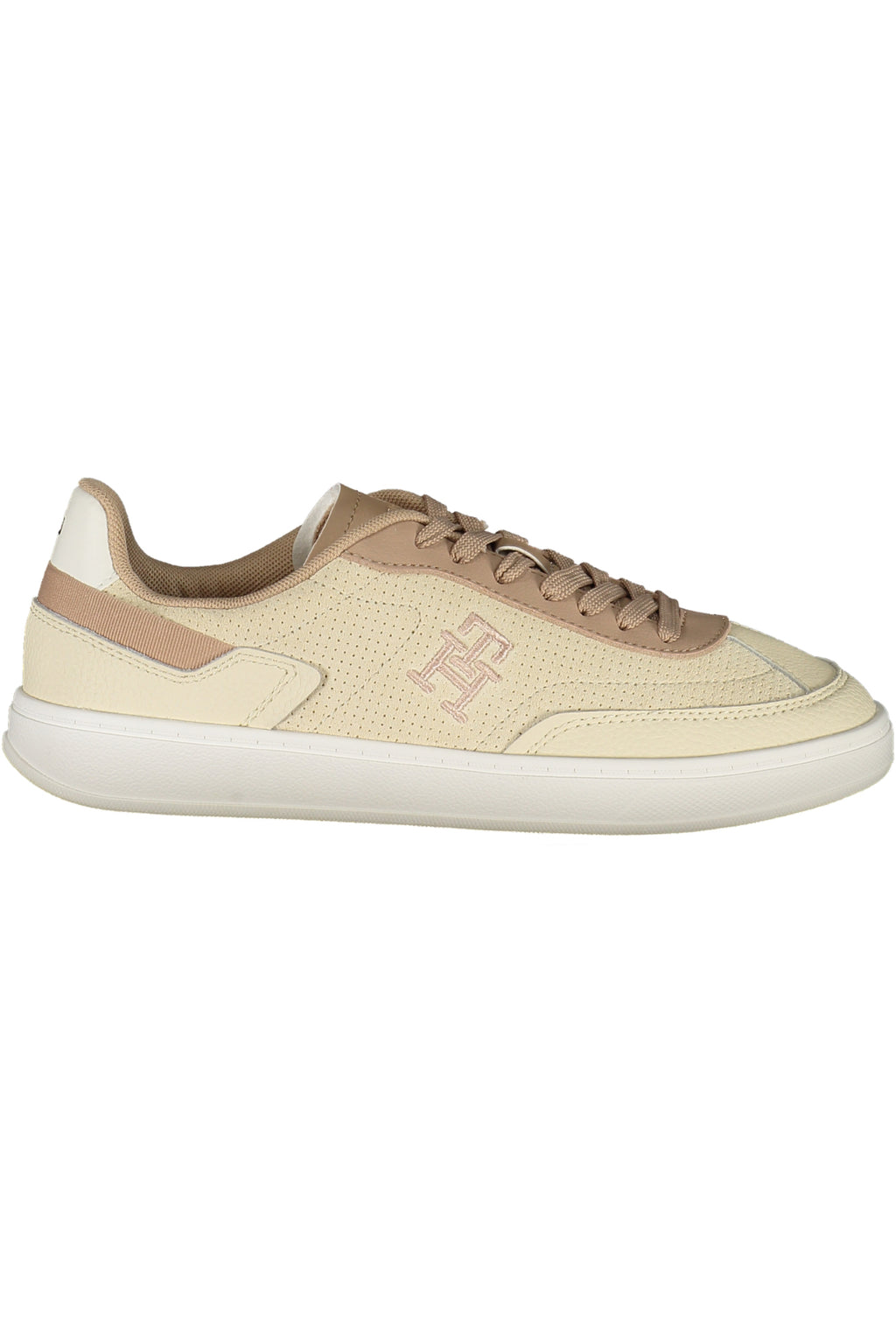 TOMMY HILFIGER WOMEN'S BEIGE SPORTS SHOES 