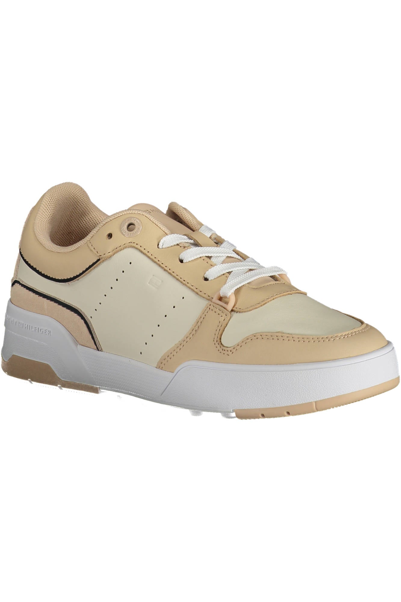 ZAPATOS DEPORTIVOS TOMMY HILFIGER BEIGE PARA MUJER 