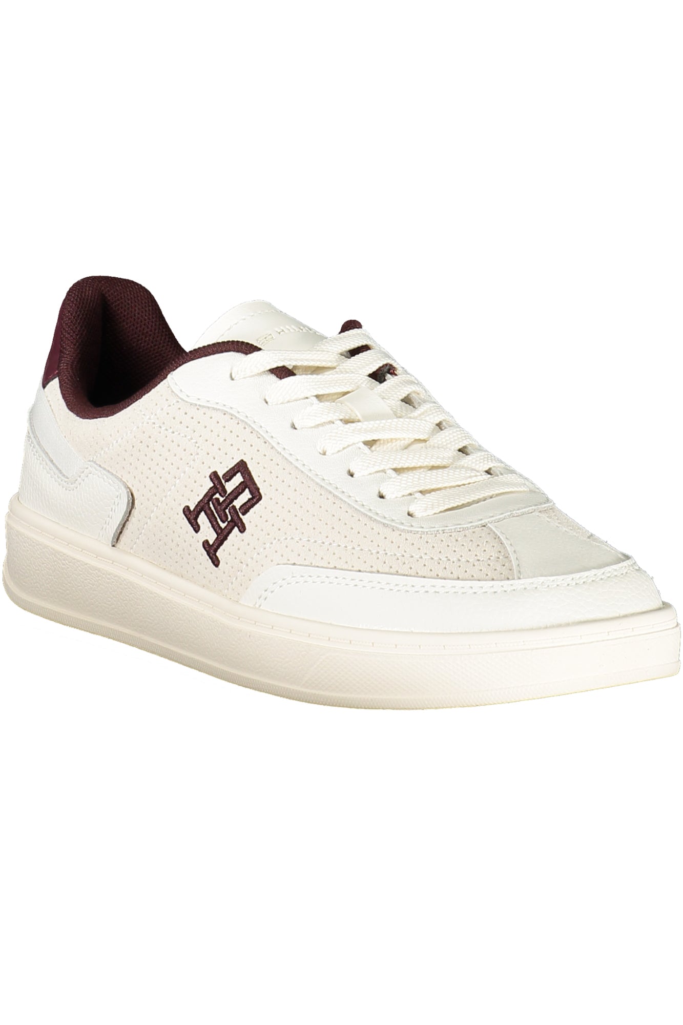 TOMMY HILFIGER WOMEN'S BEIGE SPORTS SHOES 