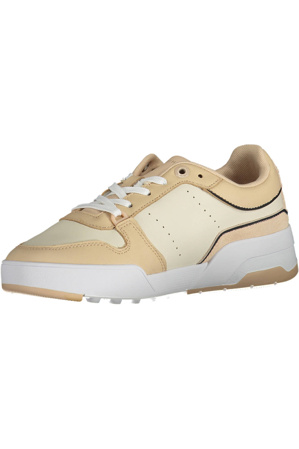 ZAPATOS DEPORTIVOS TOMMY HILFIGER BEIGE PARA MUJER 