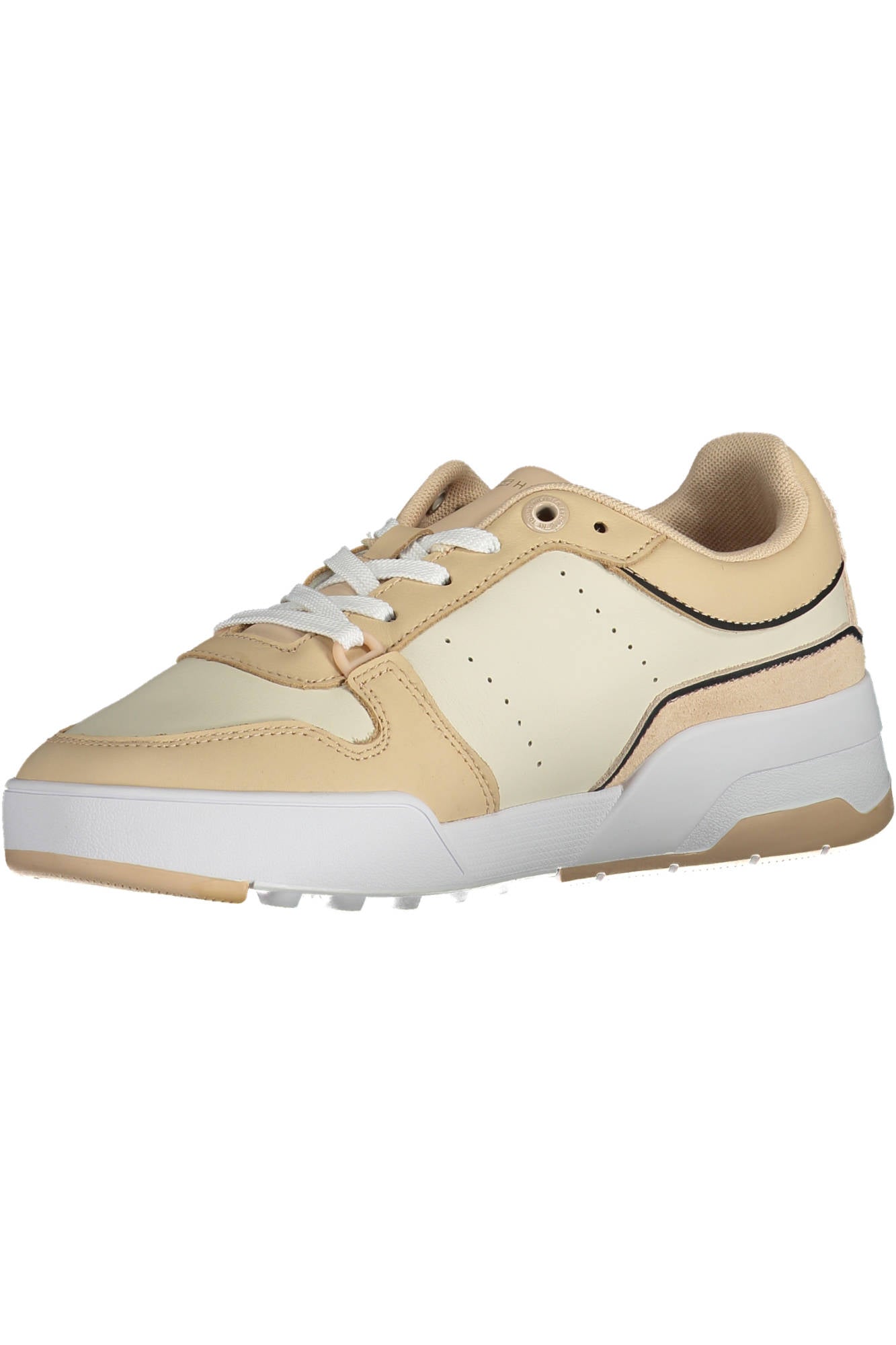 ZAPATOS DEPORTIVOS TOMMY HILFIGER BEIGE PARA MUJER 