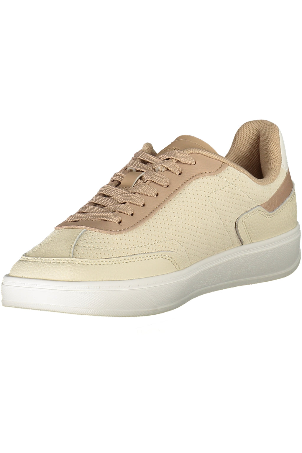 TOMMY HILFIGER WOMEN'S BEIGE SPORTS SHOES 
