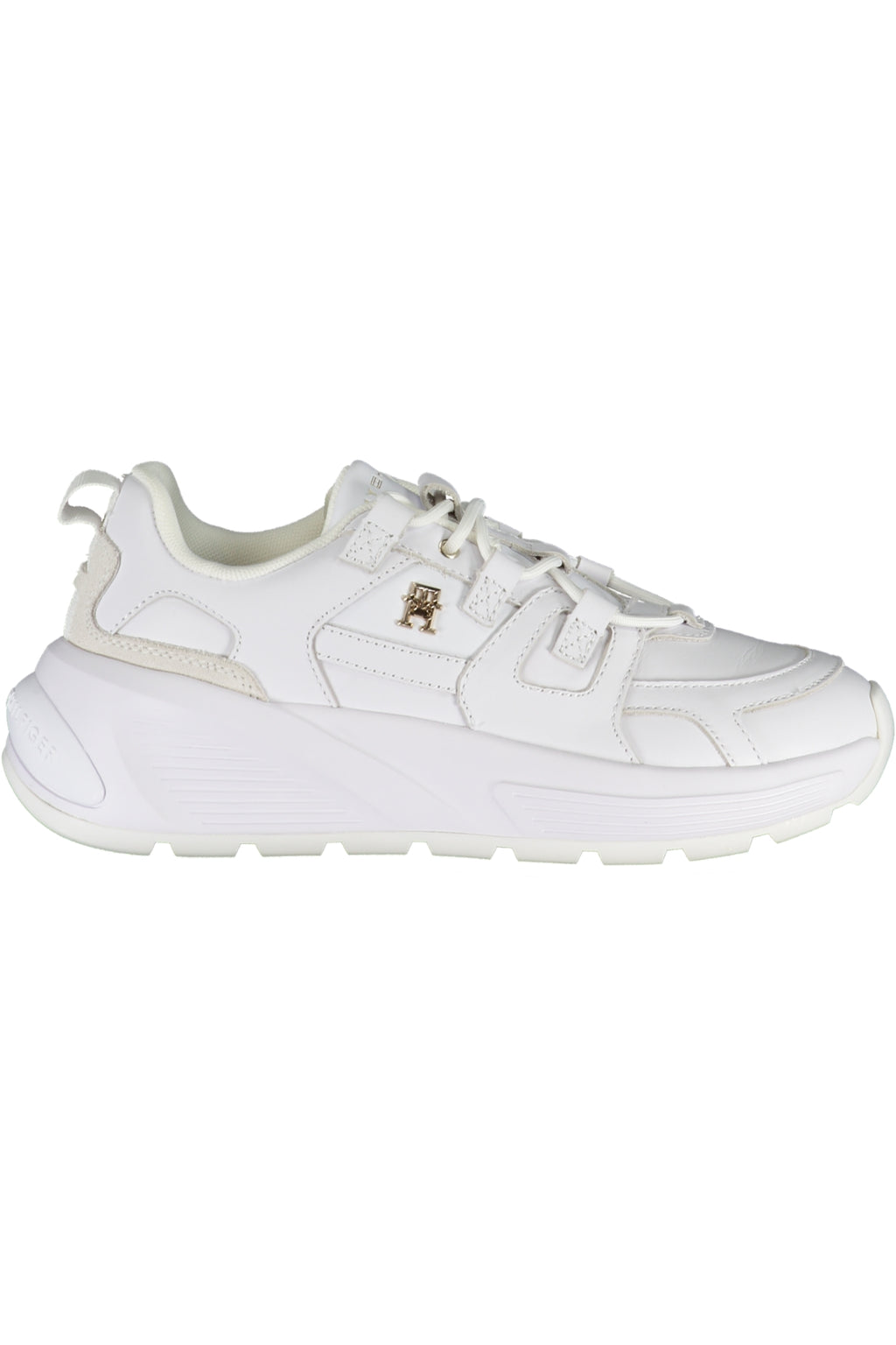 TOMMY HILFIGER WOMEN'S WHITE SPORTS SHOES 