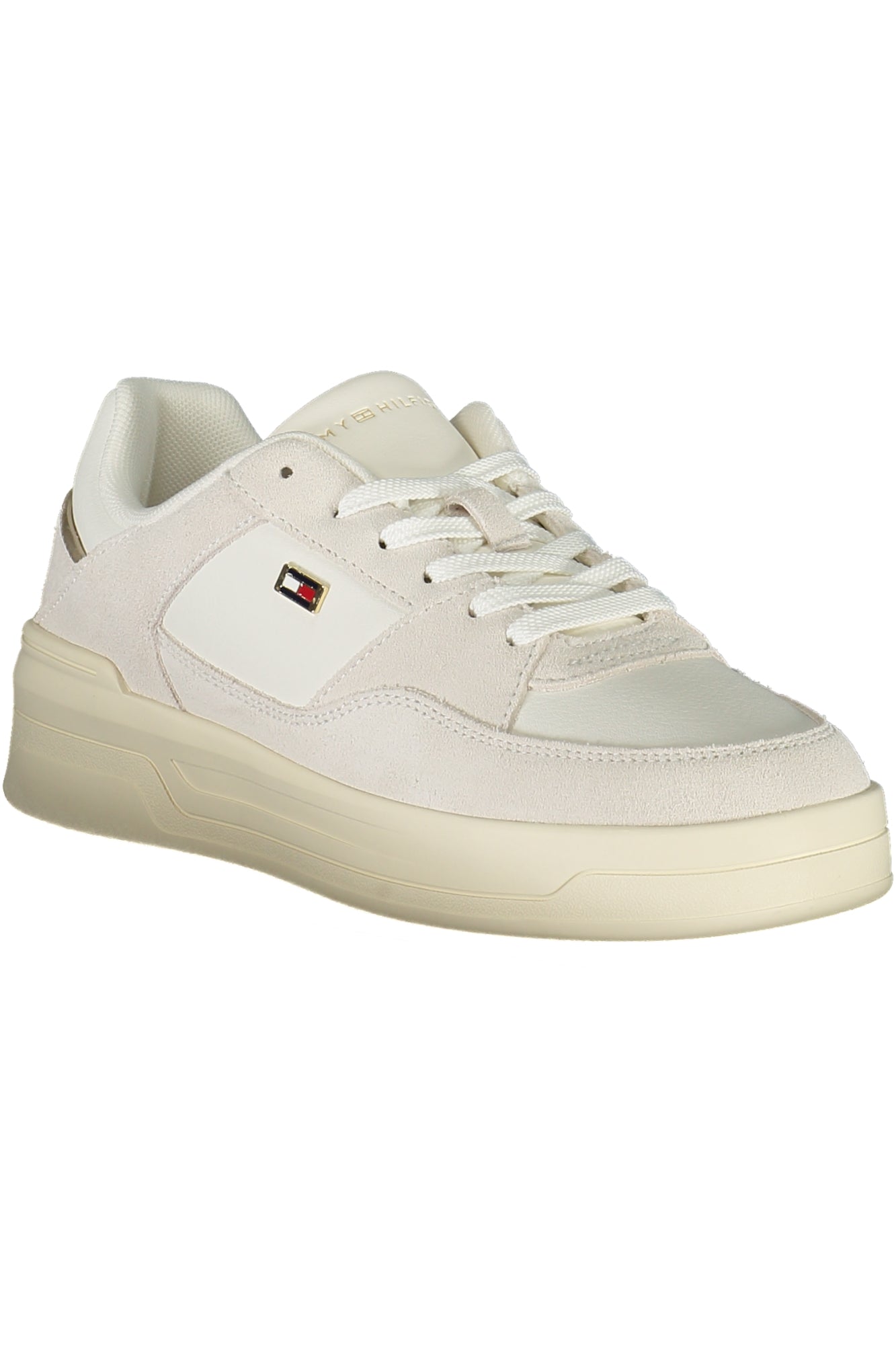 TOMMY HILFIGER WOMEN'S WHITE SPORTS SHOES 