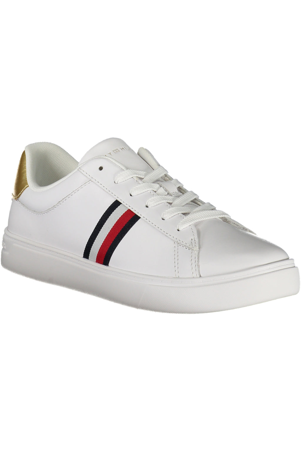 TOMMY HILFIGER WOMEN'S WHITE SPORTS SHOES 