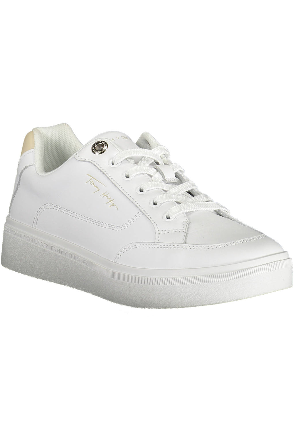 TOMMY HILFIGER WOMEN'S WHITE SPORTS SHOES 
