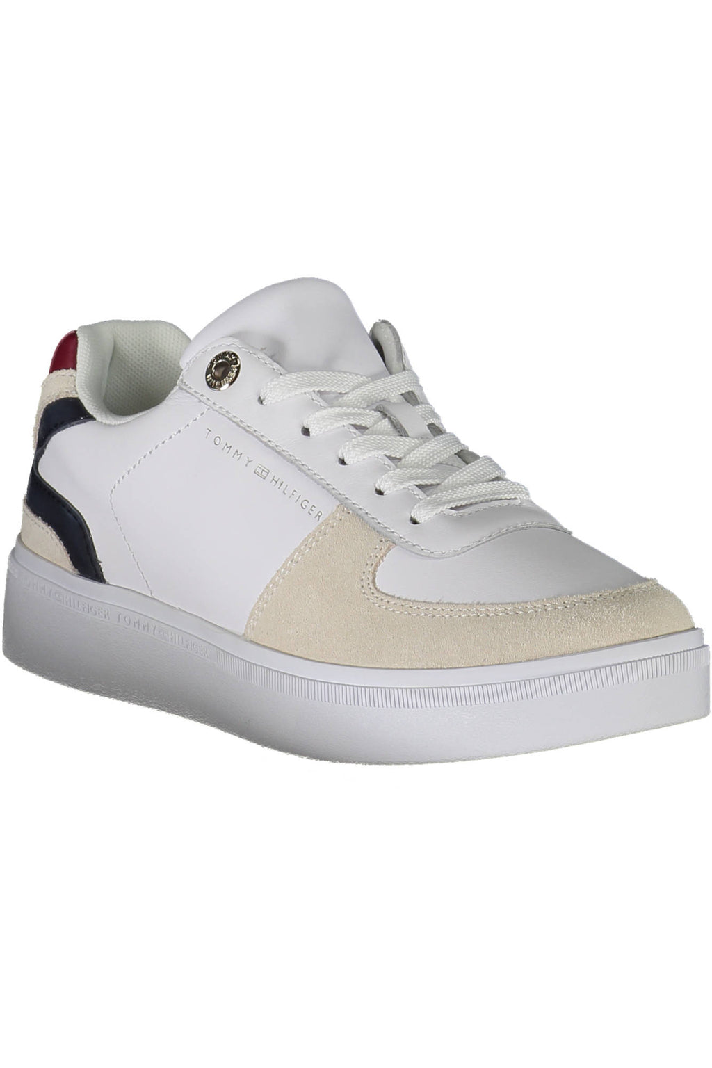 TOMMY HILFIGER WOMEN'S WHITE SPORTS SHOES 