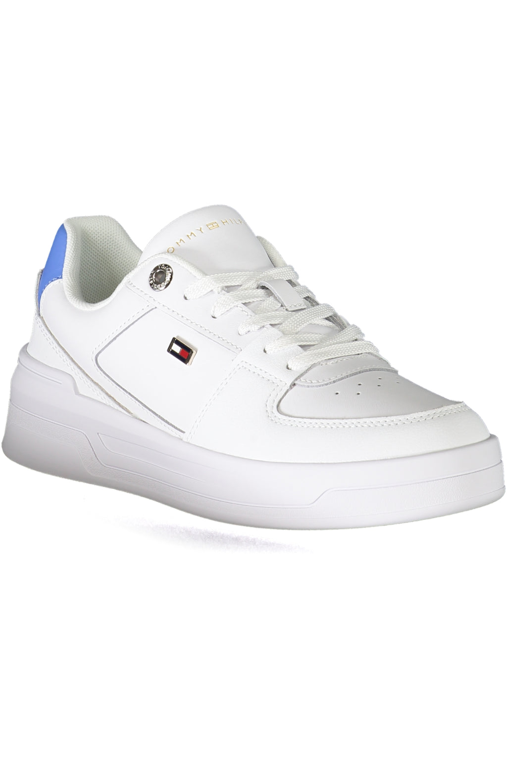 TOMMY HILFIGER WOMEN'S WHITE SPORTS SHOES 