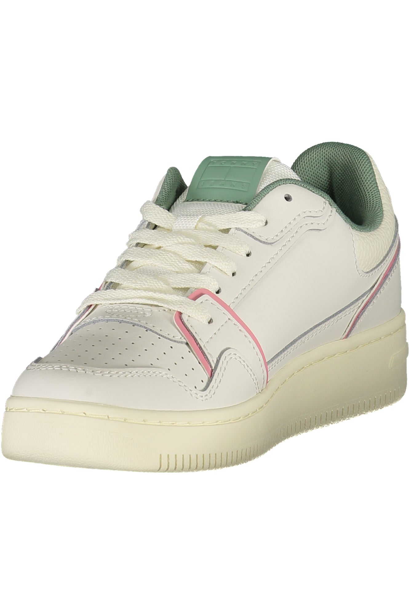 TOMMY HILFIGER WOMEN'S WHITE SPORTS SHOES 