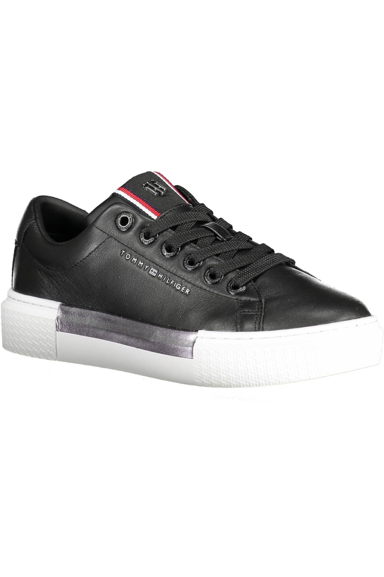 TOMMY HILFIGER WOMEN'S BLACK SPORTS SHOES 