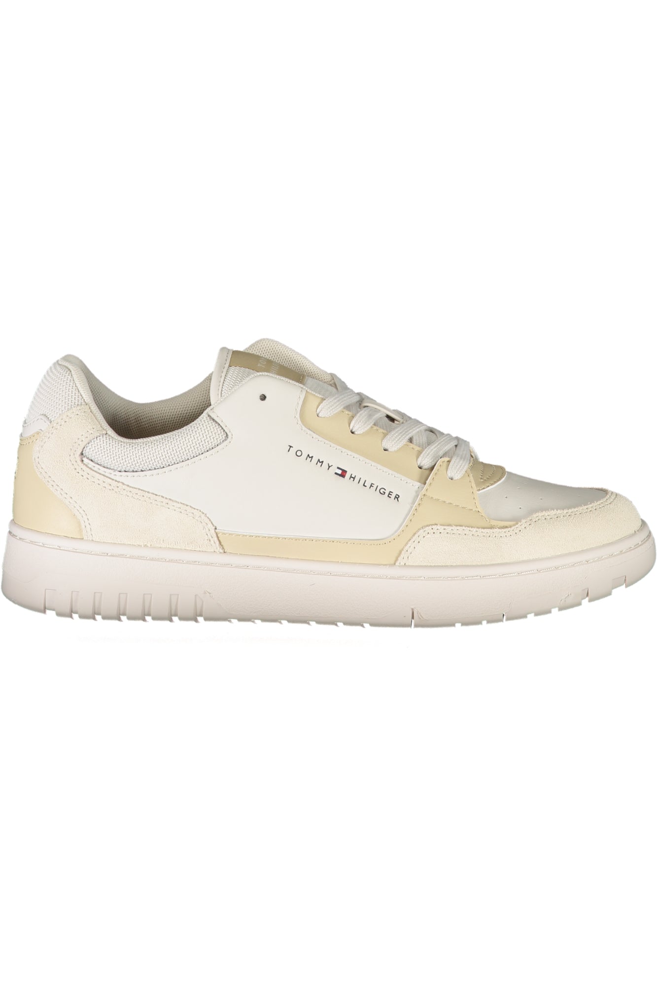ZAPATOS DEPORTIVOS TOMMY HILFIGER BEIGE PARA HOMBRE 