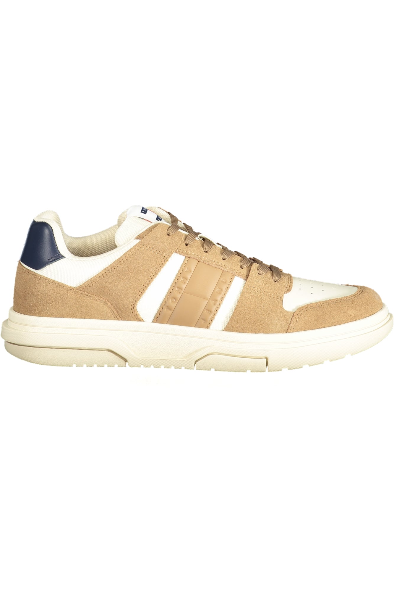 ZAPATOS DEPORTIVOS TOMMY HILFIGER BEIGE PARA HOMBRE 