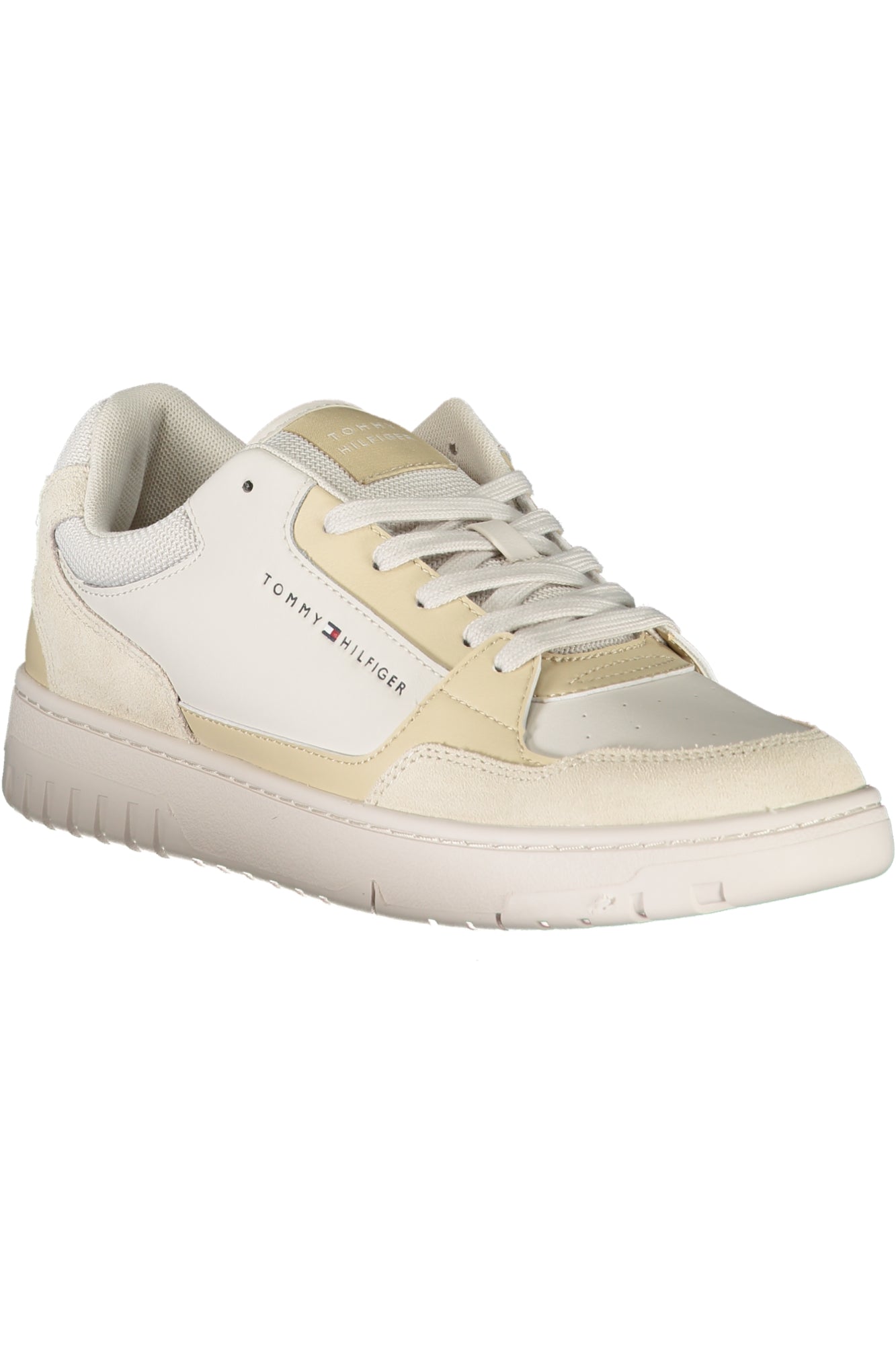 ZAPATOS DEPORTIVOS TOMMY HILFIGER BEIGE PARA HOMBRE 