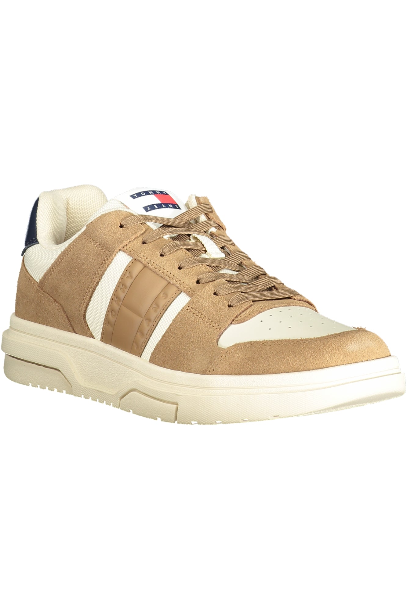 ZAPATOS DEPORTIVOS TOMMY HILFIGER BEIGE PARA HOMBRE 