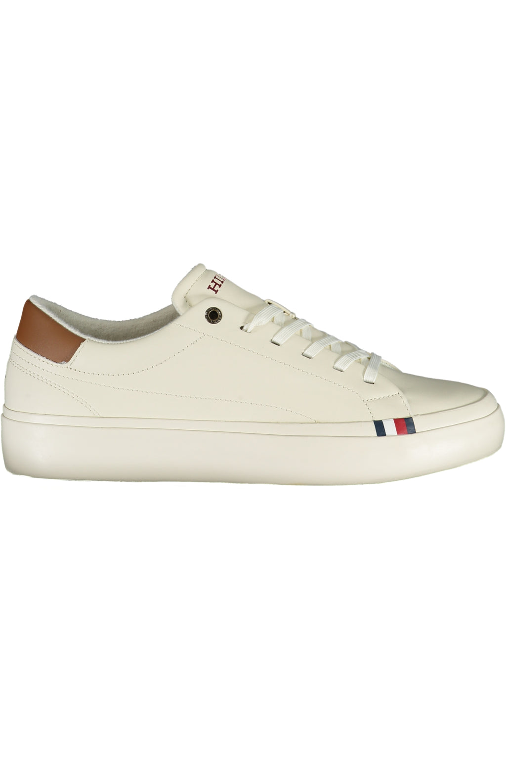 TOMMY HILFIGER MEN'S WHITE SPORTS SHOES 