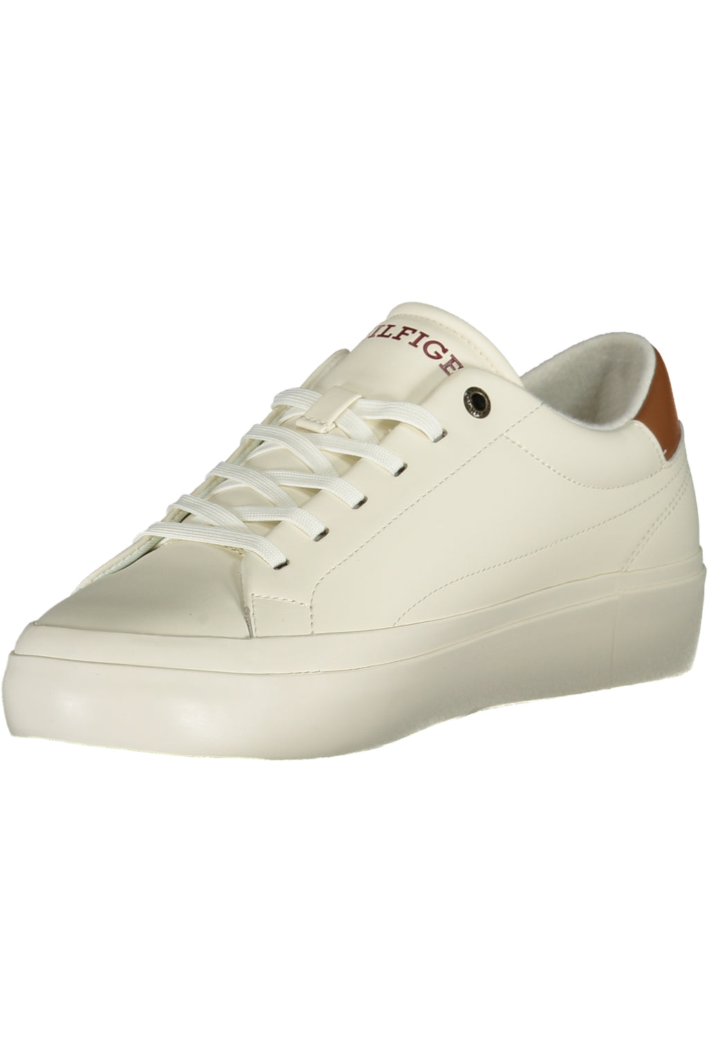 TOMMY HILFIGER MEN'S WHITE SPORTS SHOES 