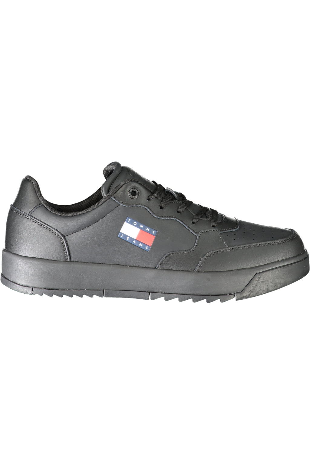 TOMMY HILFIGER MEN'S BLACK SPORTS SHOES 
