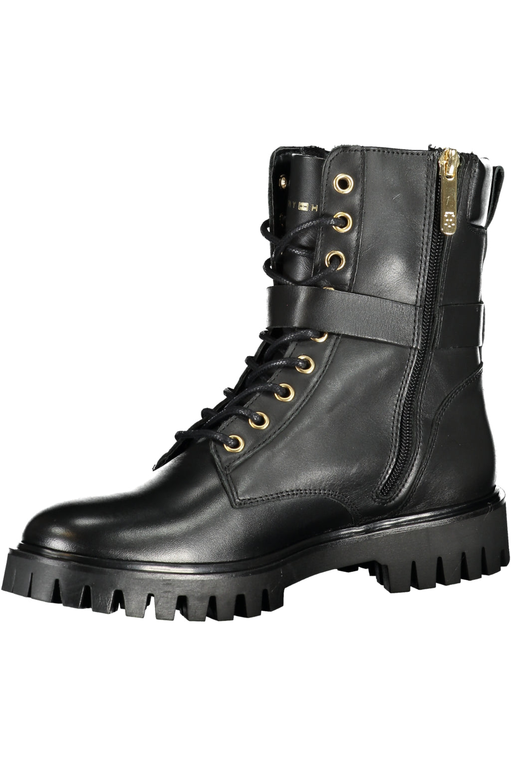 TOMMY HILFIGER WOMEN'S BLACK BOOTS 