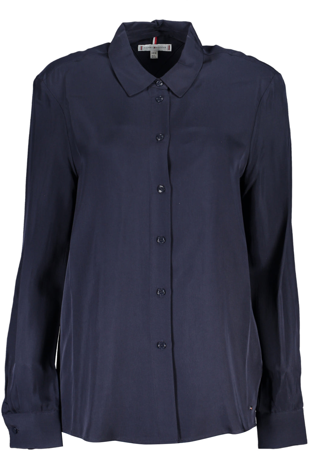 CAMISA DE MANGA LARGA PARA MUJER TOMMY HILFIGER, AZUL 