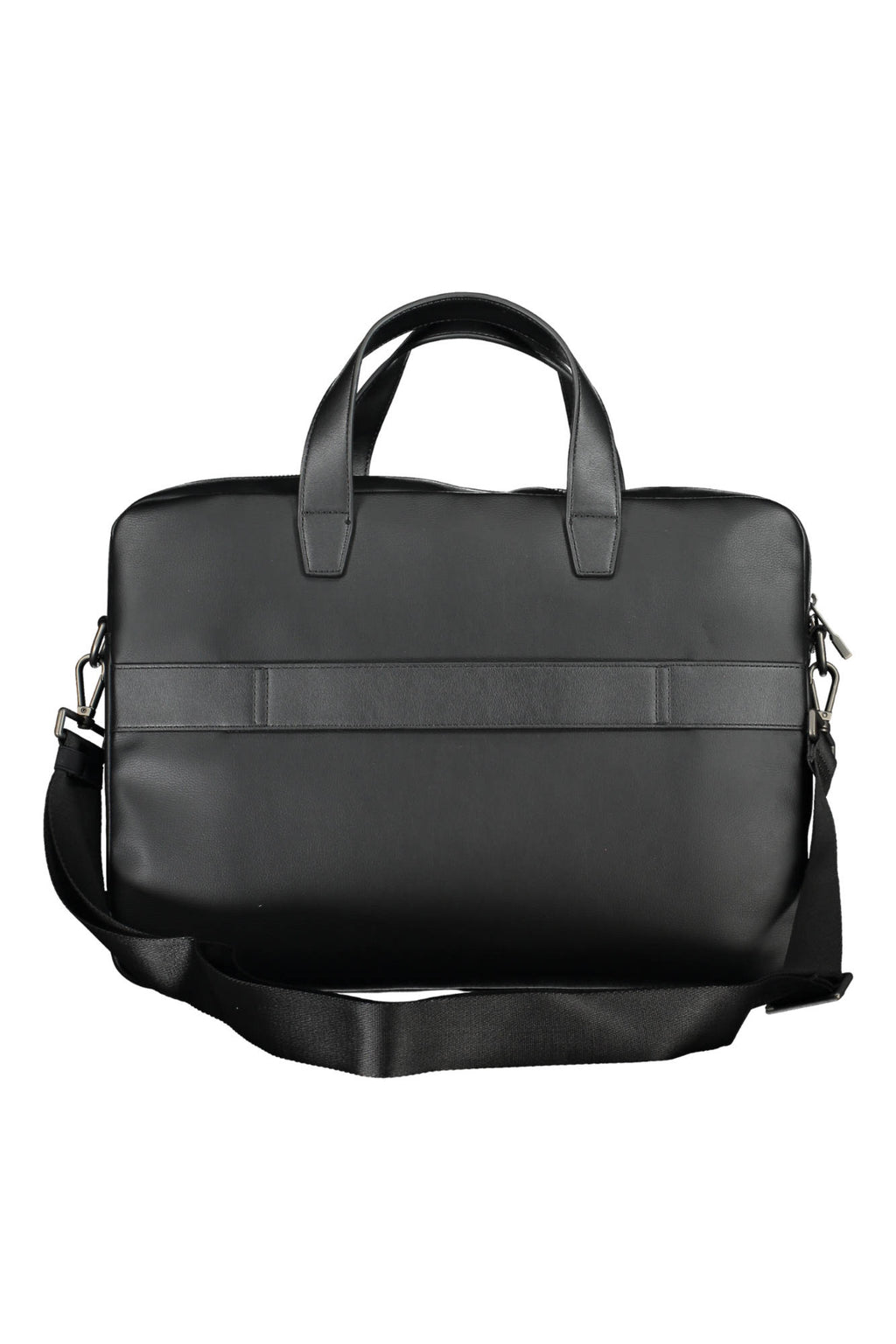 TOMMY HILFIGER MEN'S BLACK BRIEFCASE 