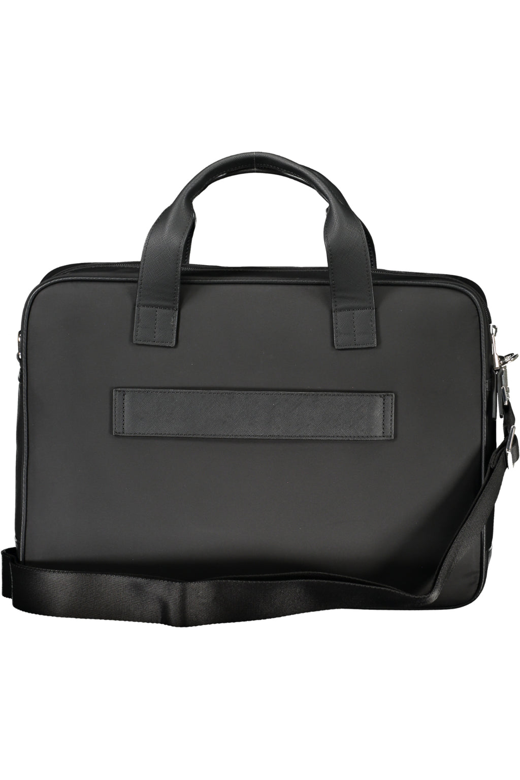 TOMMY HILFIGER MEN'S BLACK BRIEFCASE 