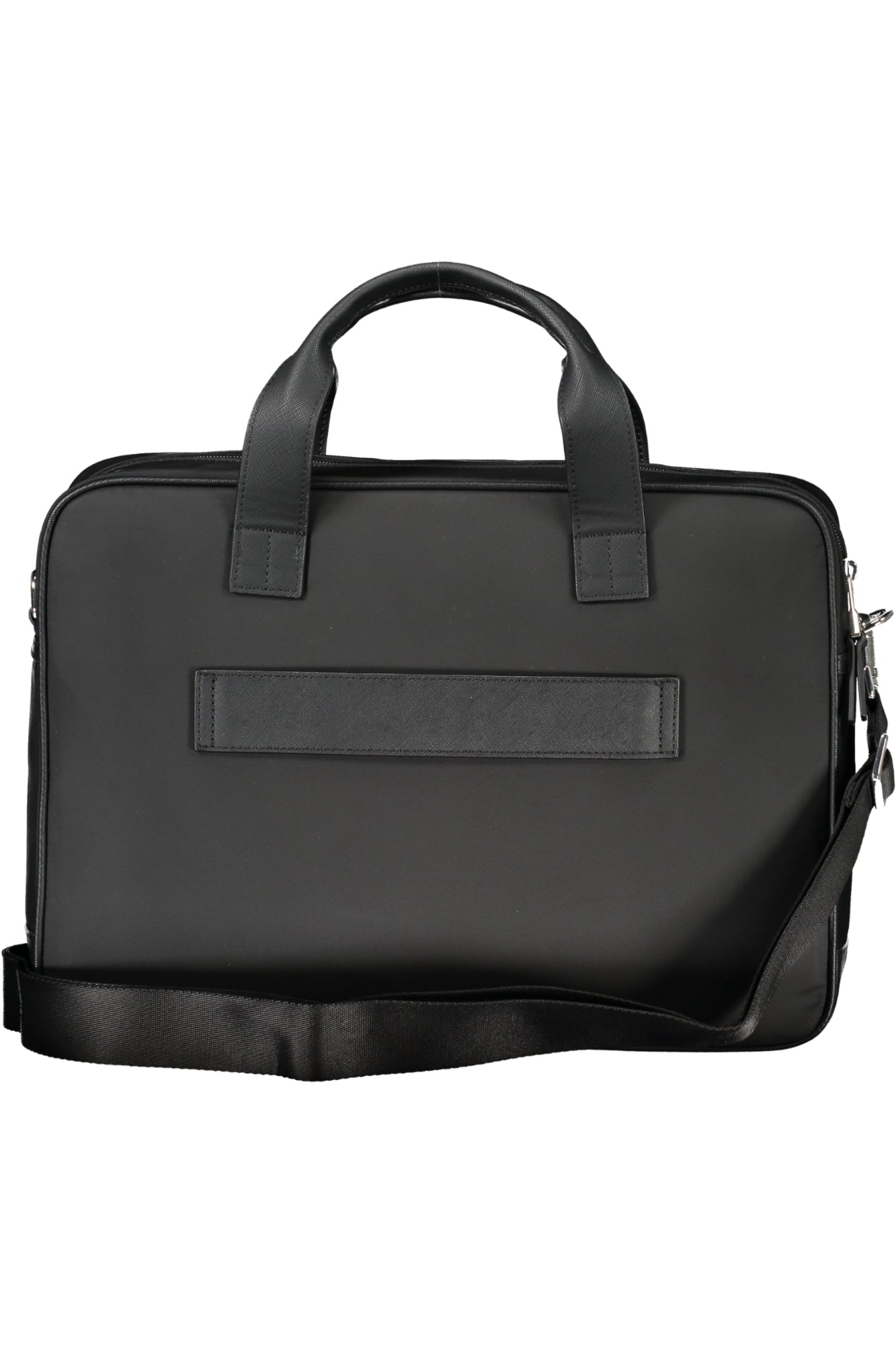 TOMMY HILFIGER MEN'S BLACK BRIEFCASE 