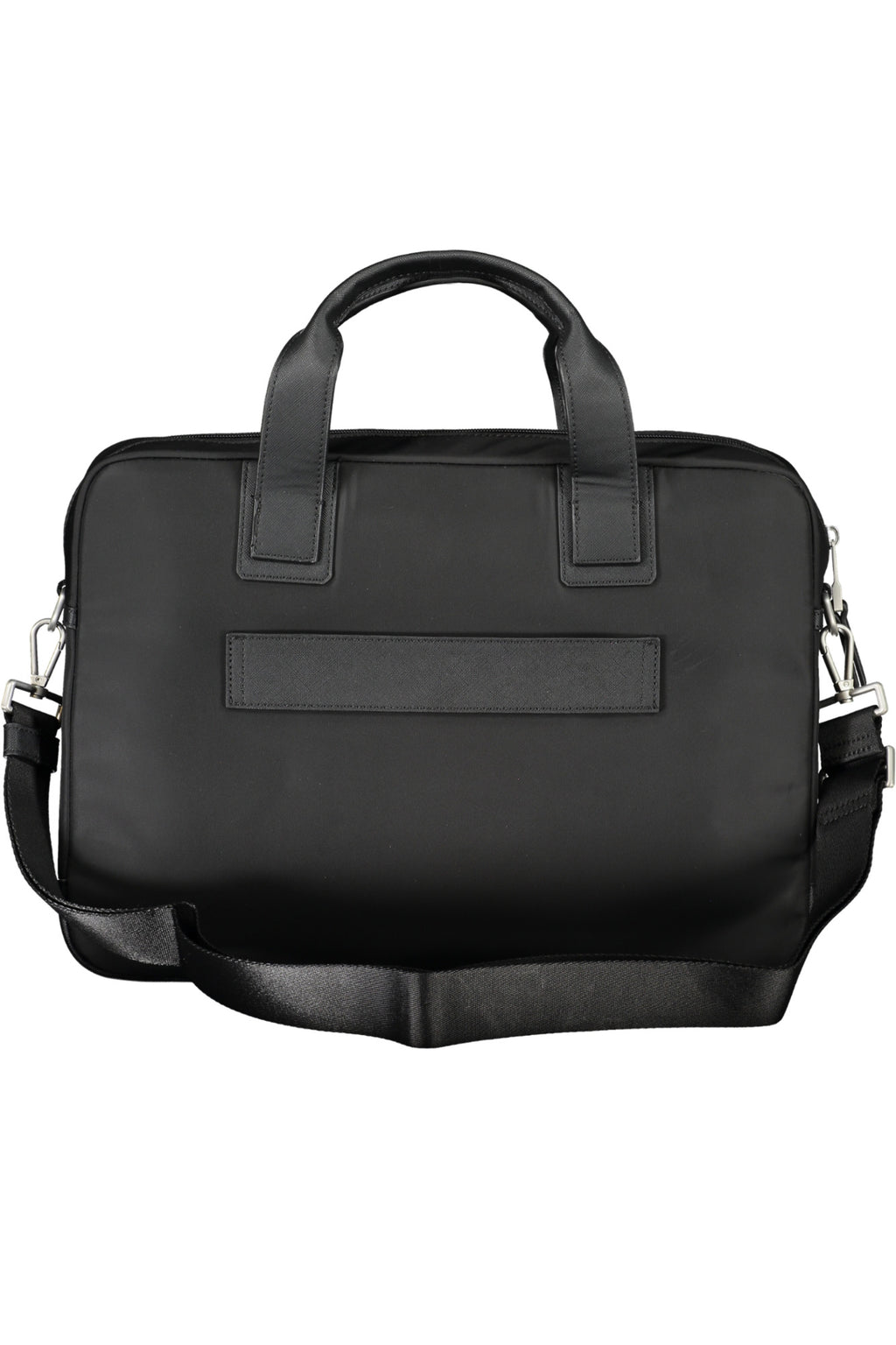 TOMMY HILFIGER MEN'S BLACK BRIEFCASE 