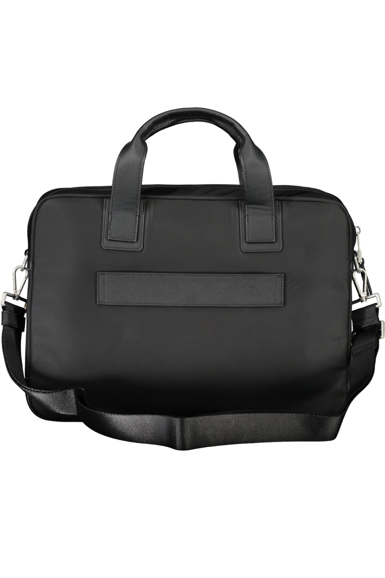 TOMMY HILFIGER MEN'S BLACK BRIEFCASE 