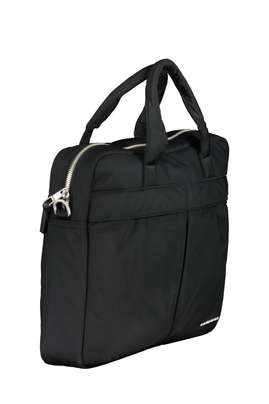 TOMMY HILFIGER MEN'S BLACK BRIEFCASE 