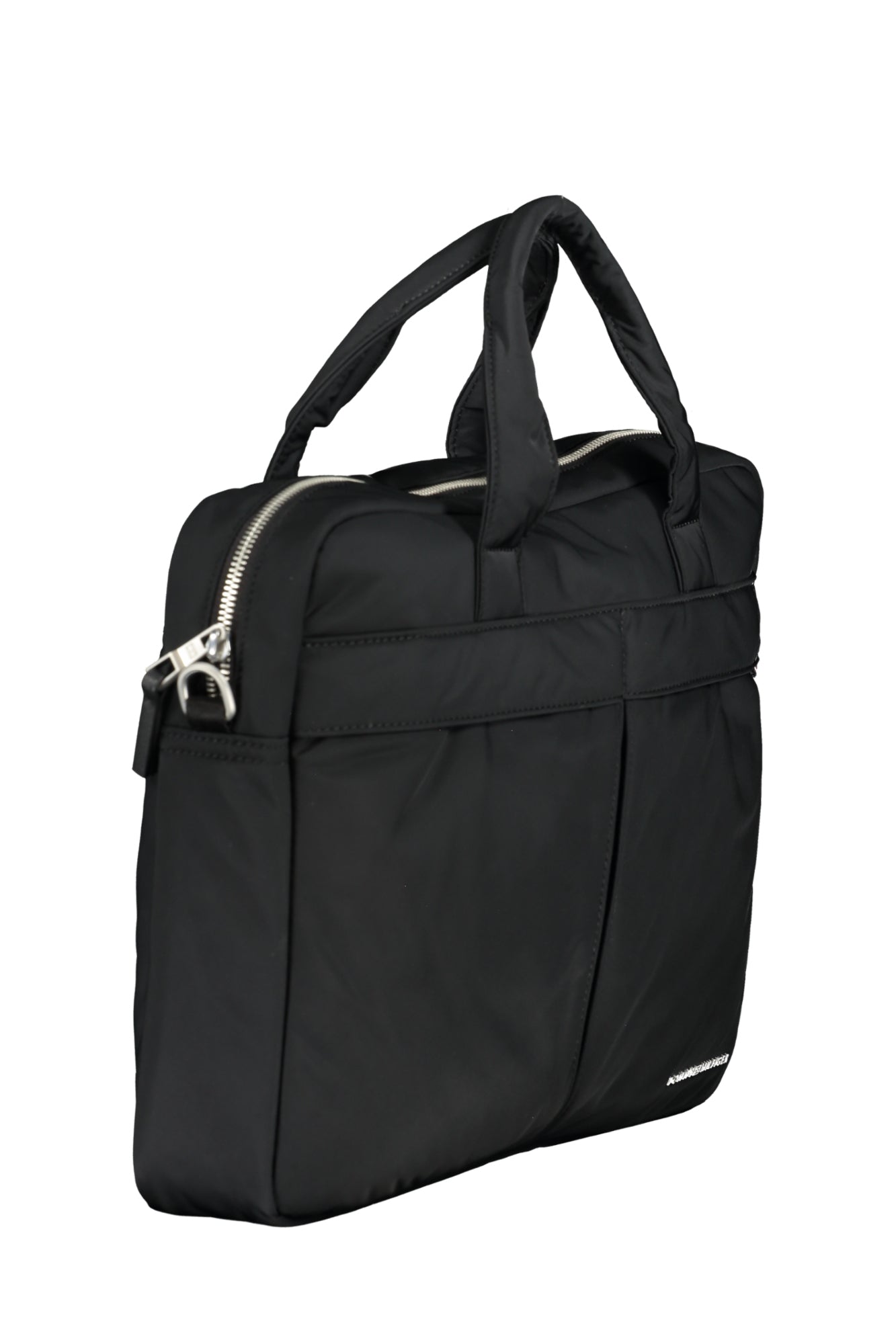 TOMMY HILFIGER MEN'S BLACK BRIEFCASE 