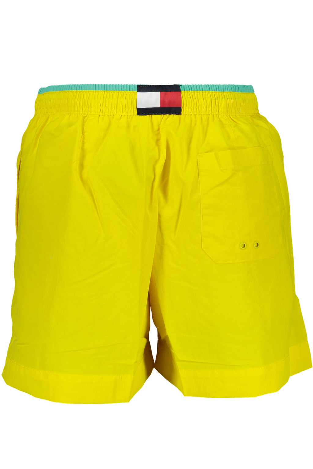 TOMMY HILFIGER MEN'S YELLOW BOTTOM SWIMSUIT 