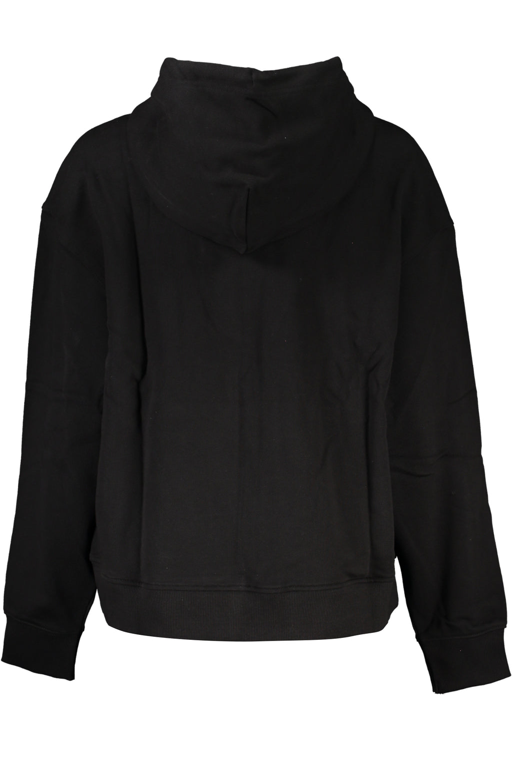 TOMMY HILFIGER WOMEN'S BLACK ZIP-UP SWEATSHIRT 