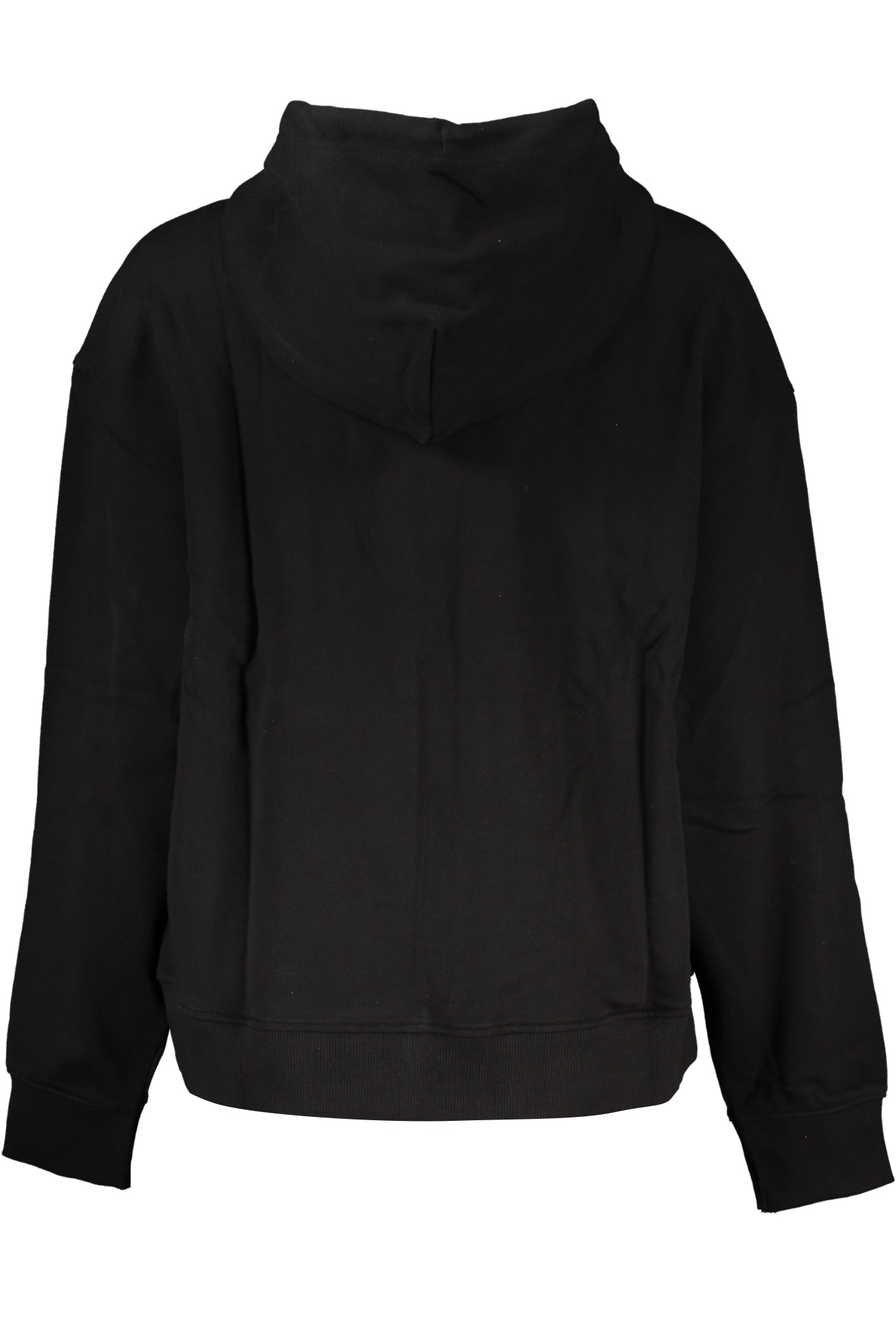TOMMY HILFIGER WOMEN'S BLACK ZIP-UP SWEATSHIRT 