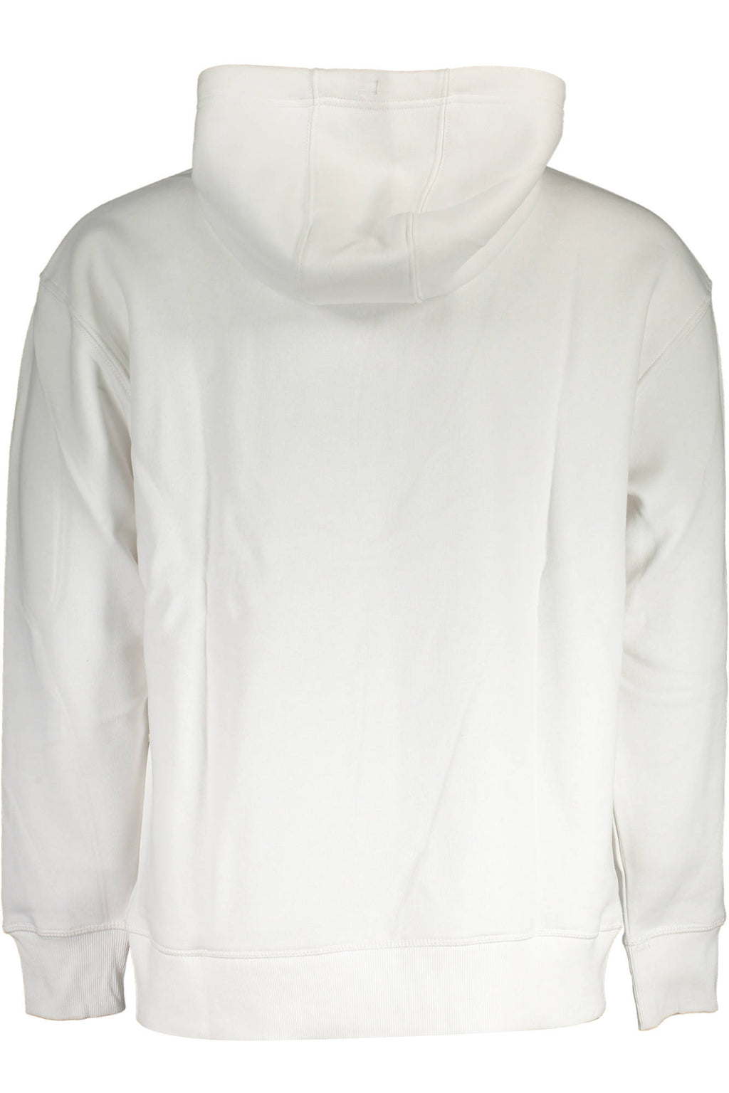 TOMMY HILFIGER MEN'S WHITE ZIP-UP SWEATSHIRT 