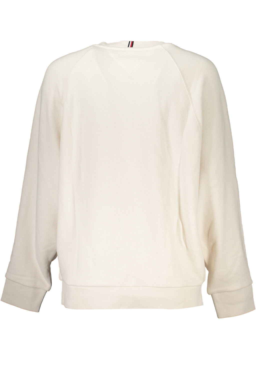 TOMMY HILFIGER WOMEN'S BEIGE ZIP-UP SWEATSHIRT 