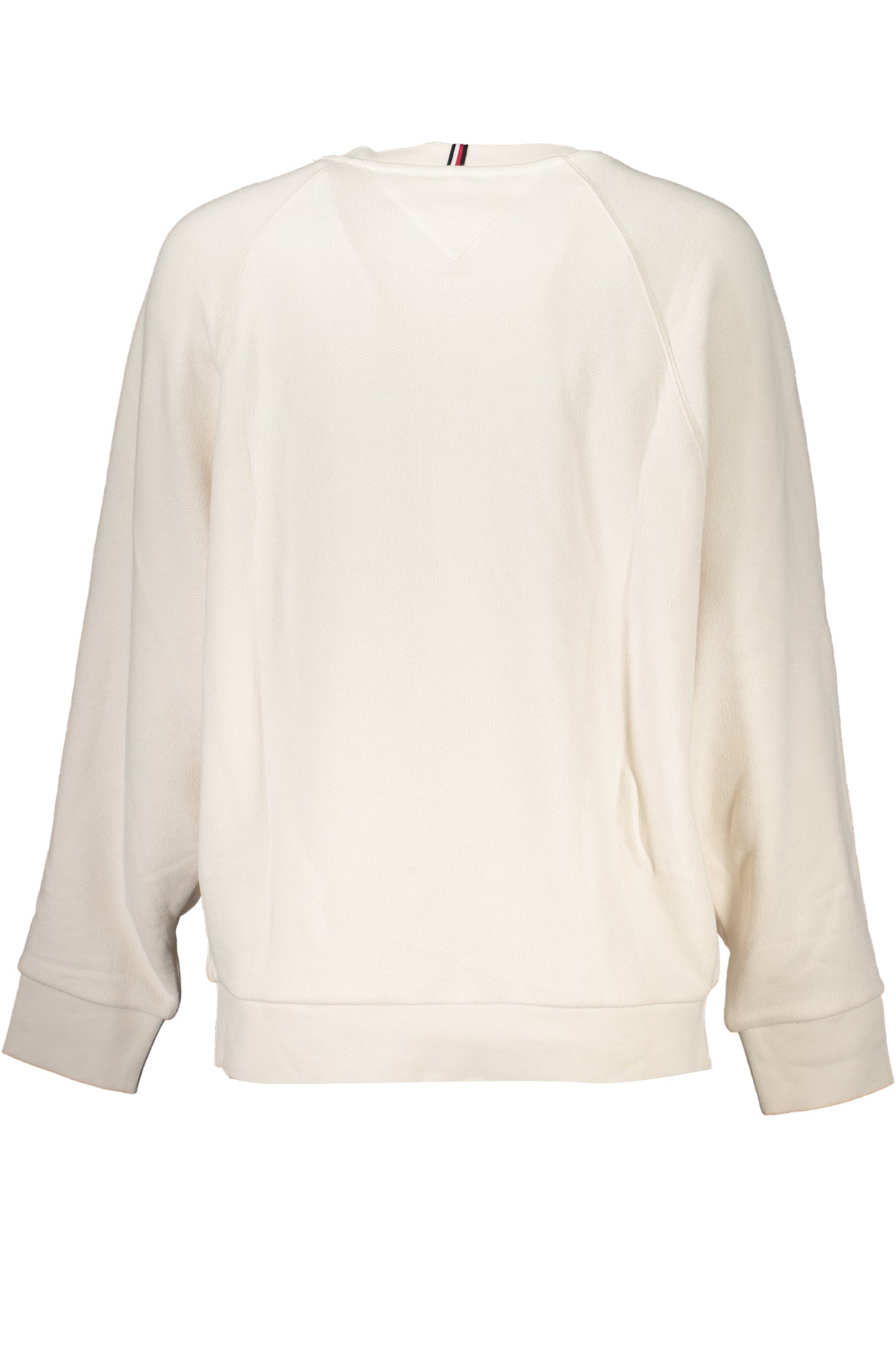 TOMMY HILFIGER WOMEN'S BEIGE ZIP-UP SWEATSHIRT 