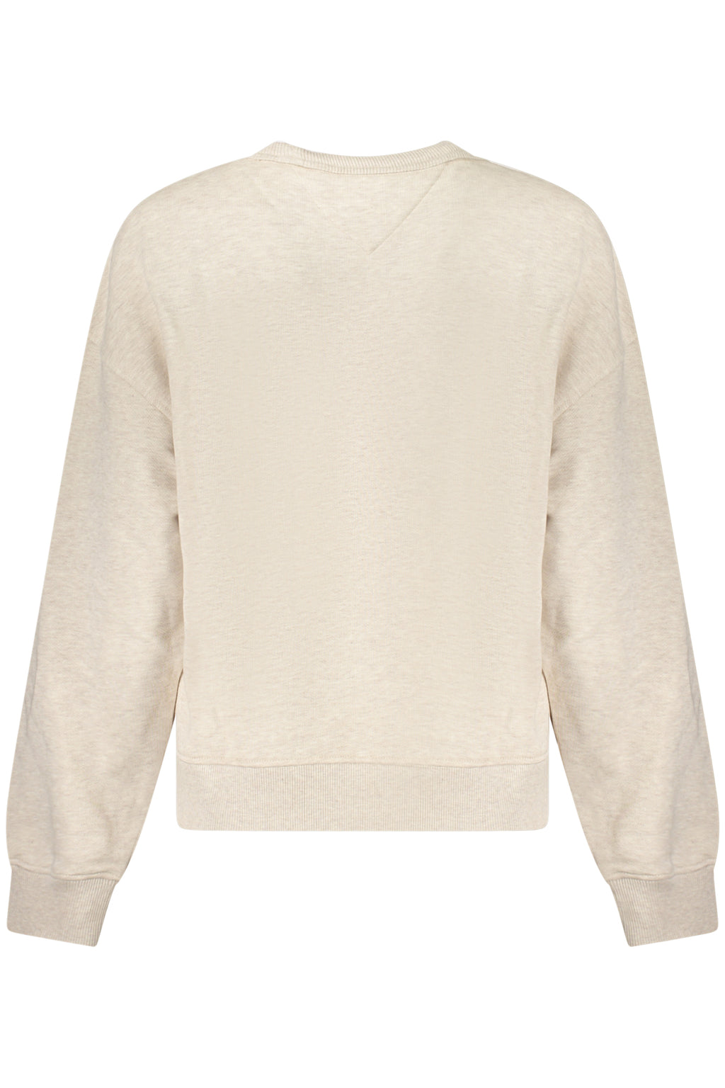 SUDADERA TOMMY HILFIGER BEIGE CON CREMALLERA PARA MUJER 