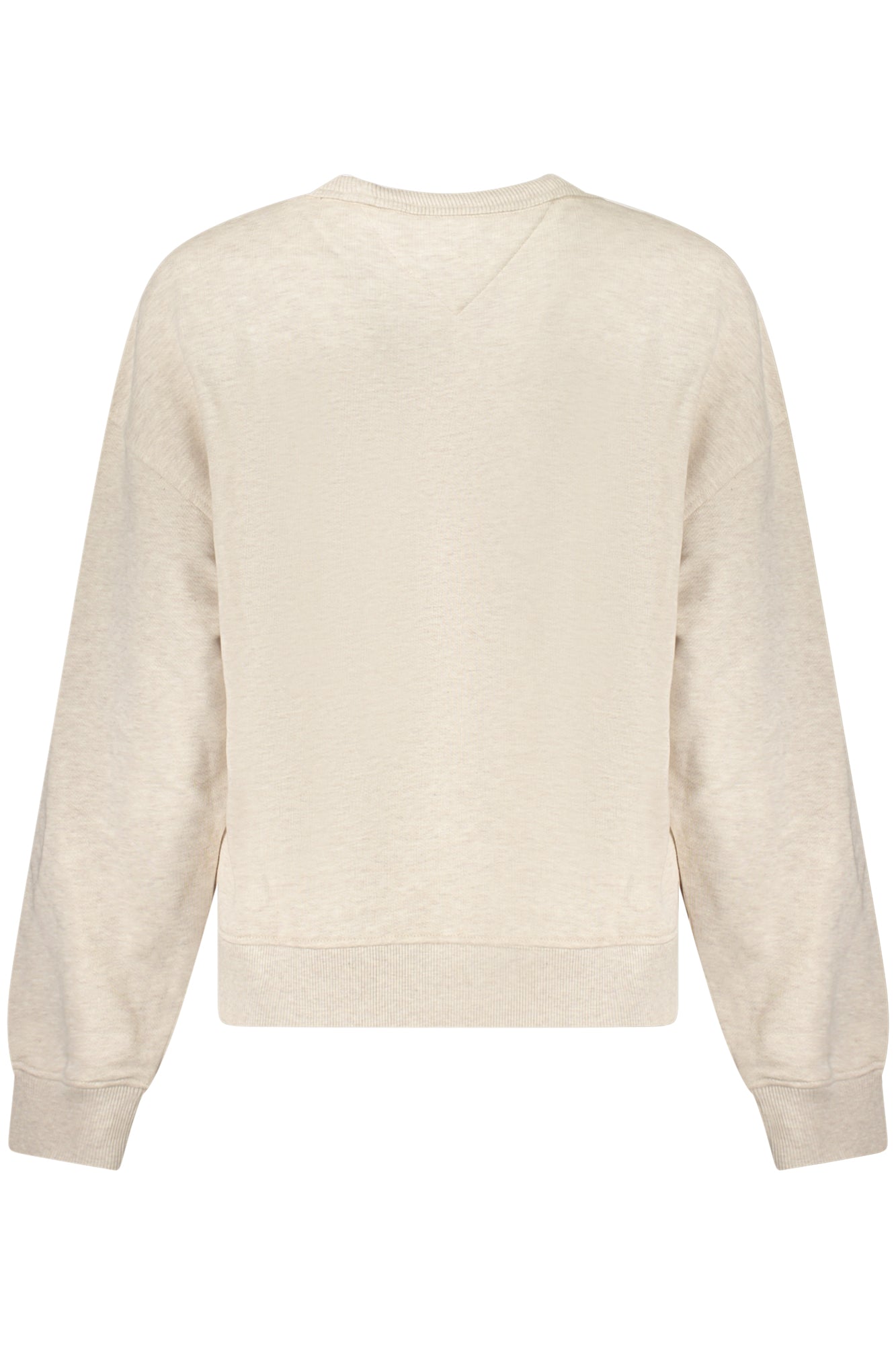 SUDADERA TOMMY HILFIGER BEIGE CON CREMALLERA PARA MUJER 