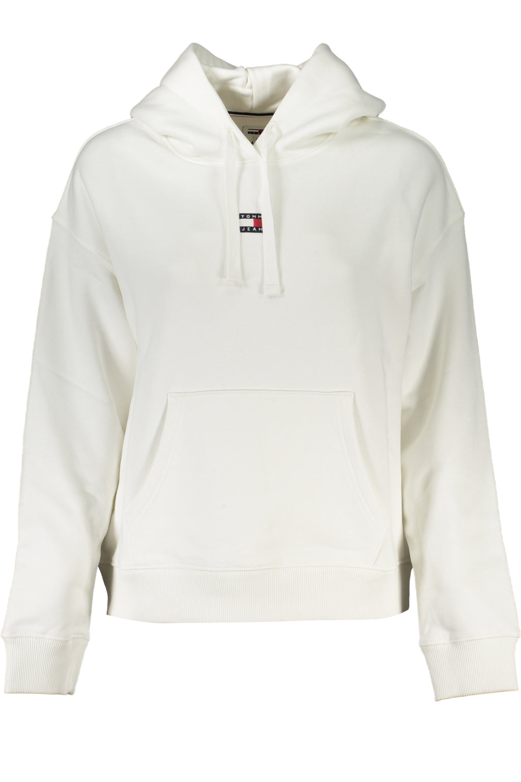 TOMMY HILFIGER WOMEN'S ZIP-UP SWEATSHIRT WHITE 