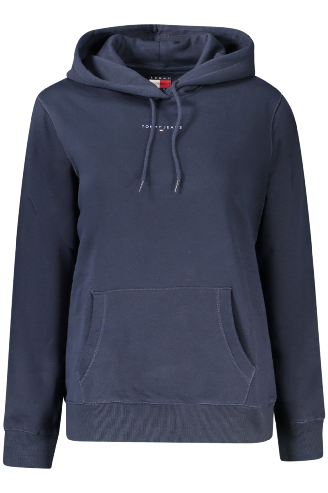SUDADERA AZUL CON CREMALLERA TOMMY HILFIGER PARA MUJER 