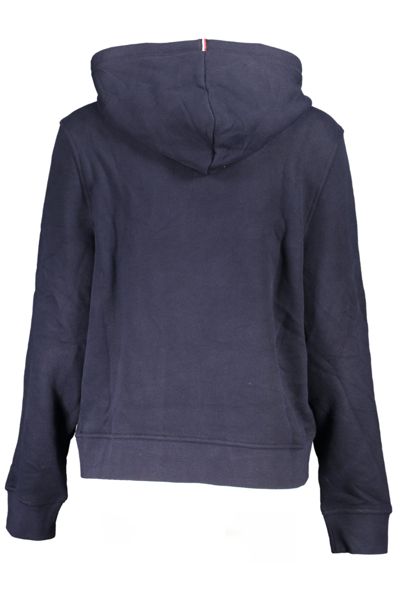 TOMMY HILFIGER WOMEN'S BLUE ZIP-UP SWEATSHIRT 