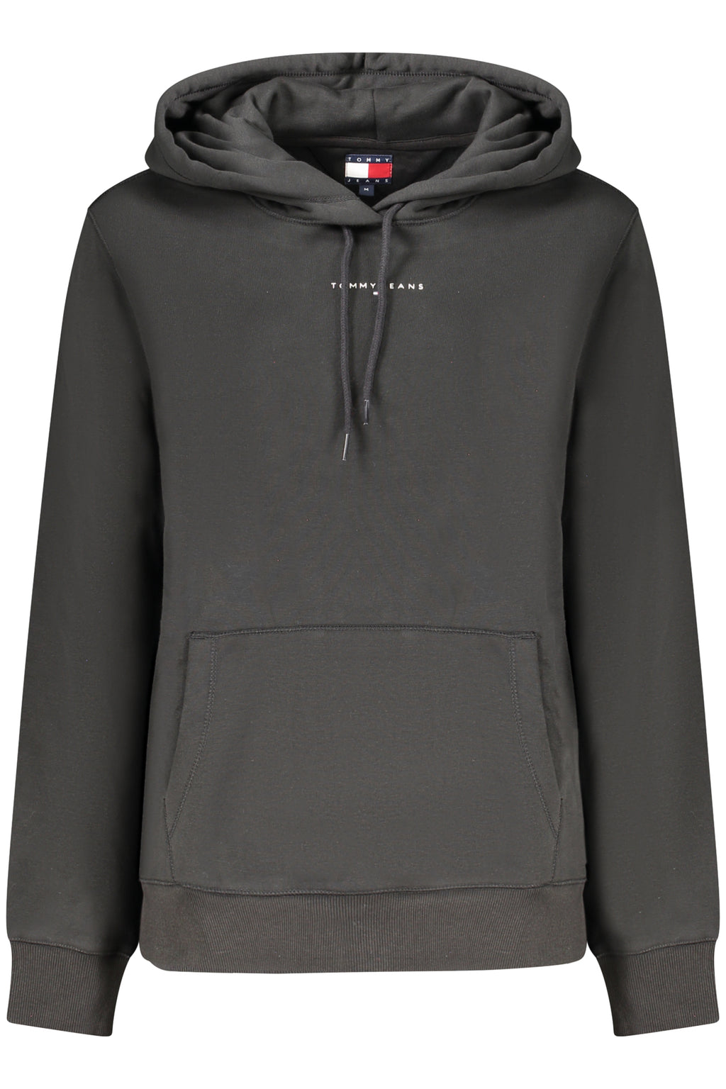 TOMMY HILFIGER WOMEN'S BLACK ZIP-UP SWEATSHIRT 