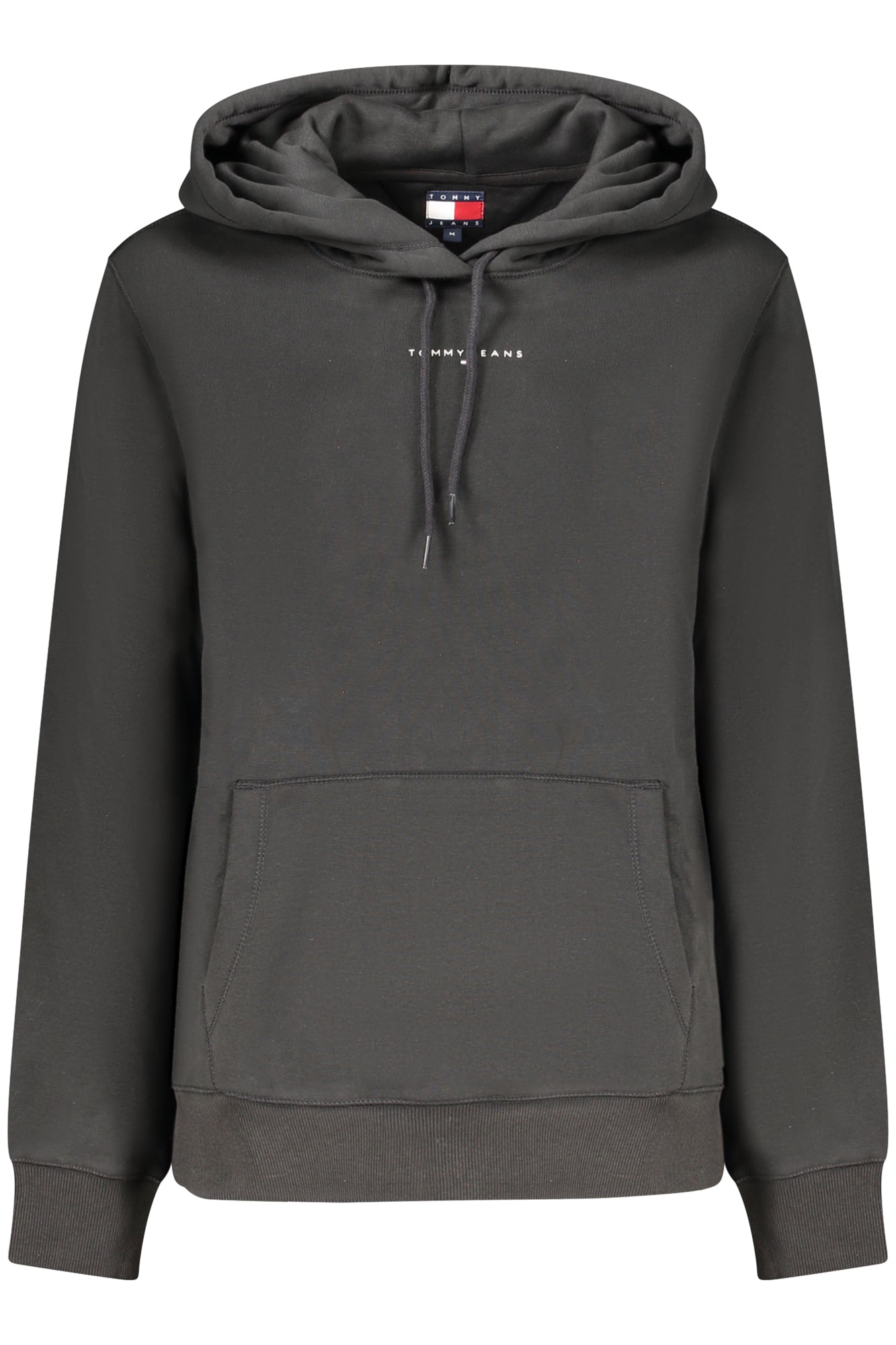 SUDADERA TOMMY HILFIGER NEGRA CON CREMALLERA PARA MUJER 