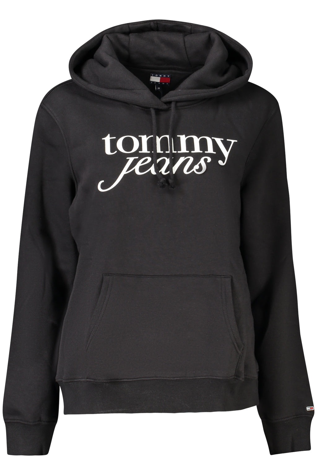 SUDADERA TOMMY HILFIGER NEGRA CON CREMALLERA PARA MUJER 
