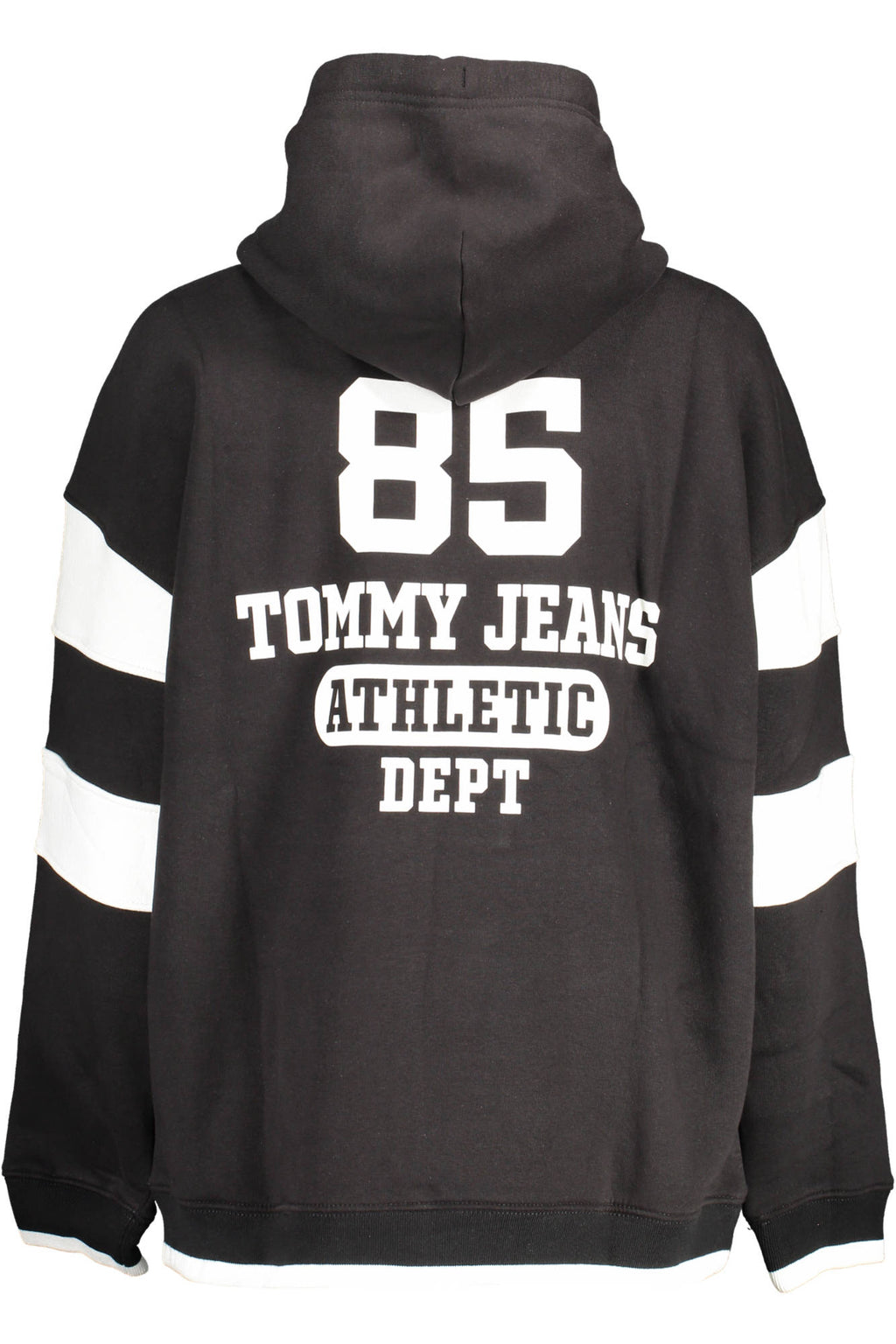 TOMMY HILFIGER WOMEN'S BLACK ZIP-UP SWEATSHIRT 