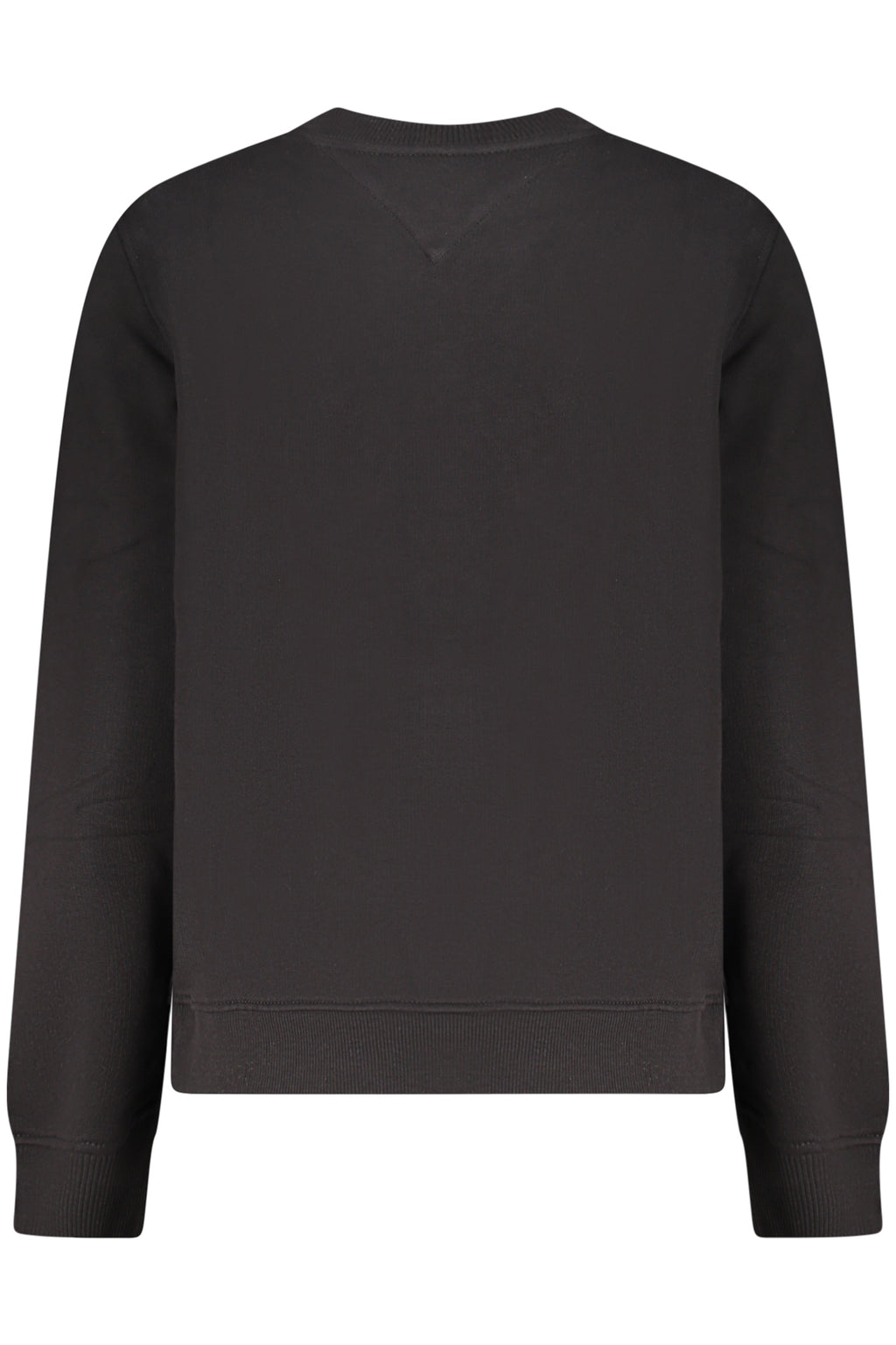 TOMMY HILFIGER WOMEN'S BLACK ZIP-UP SWEATSHIRT 