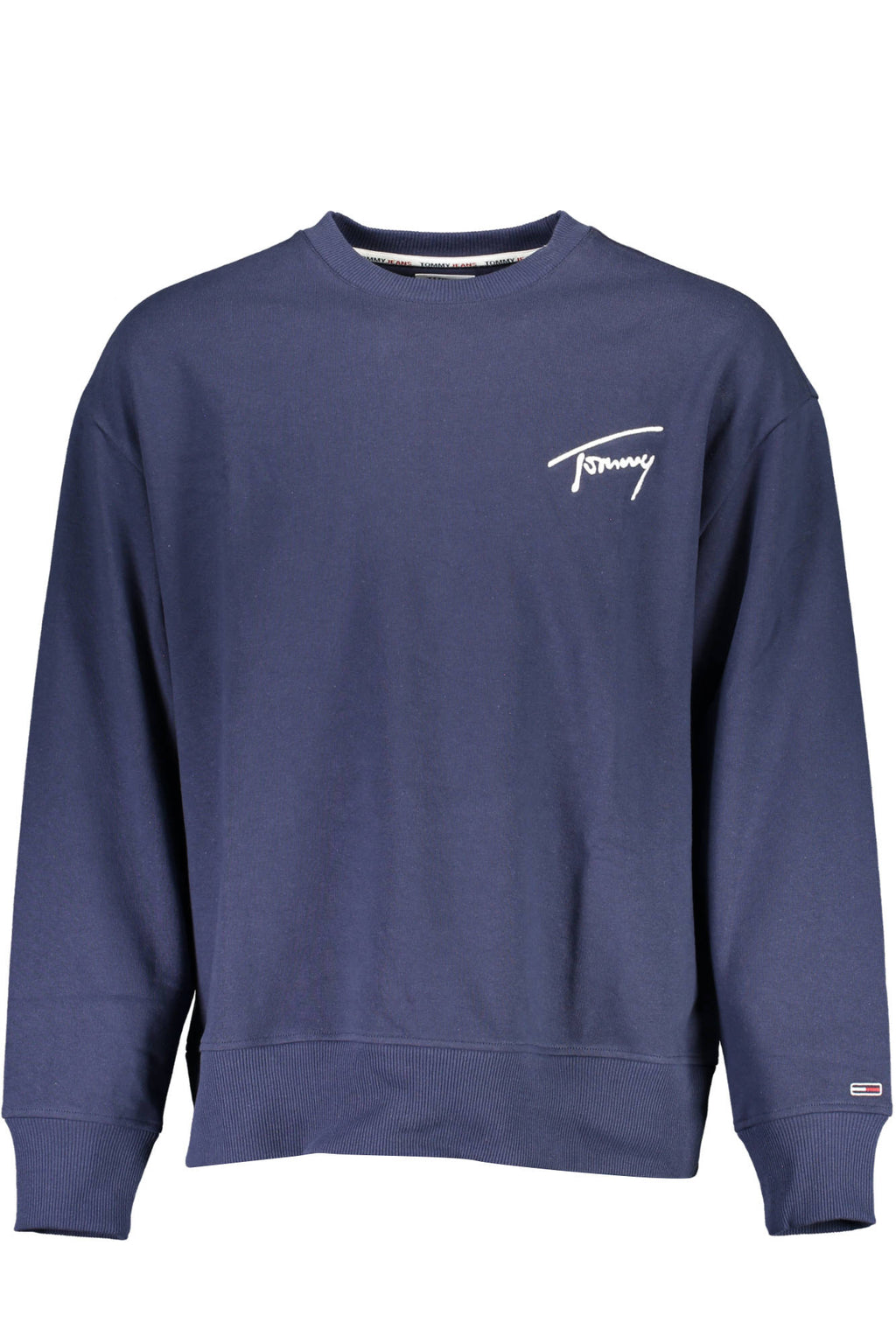 TOMMY HILFIGER MEN'S BLUE ZIP-UP SWEATSHIRT 