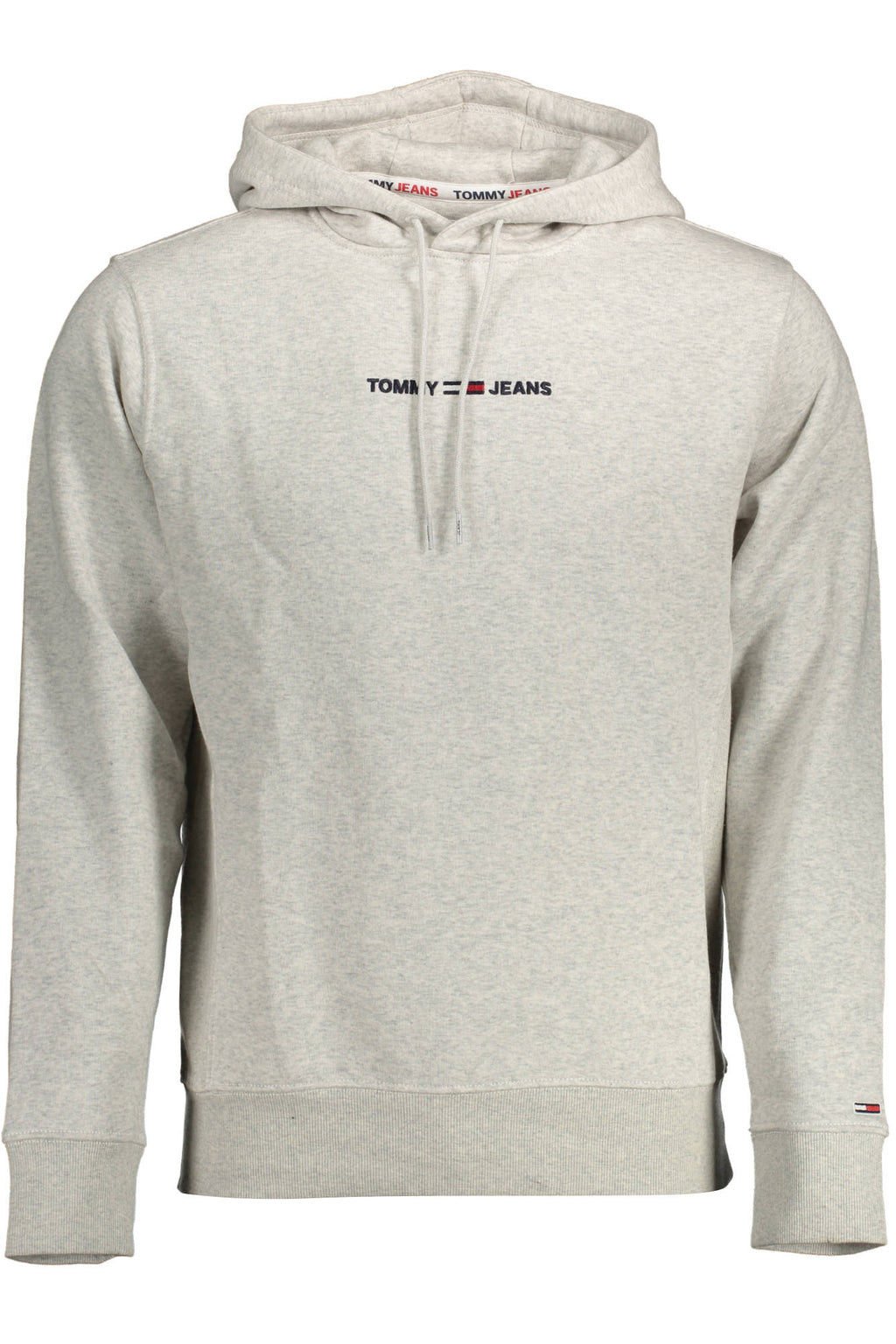 TOMMY HILFIGER MEN'S GRAY ZIP-UP SWEATSHIRT 