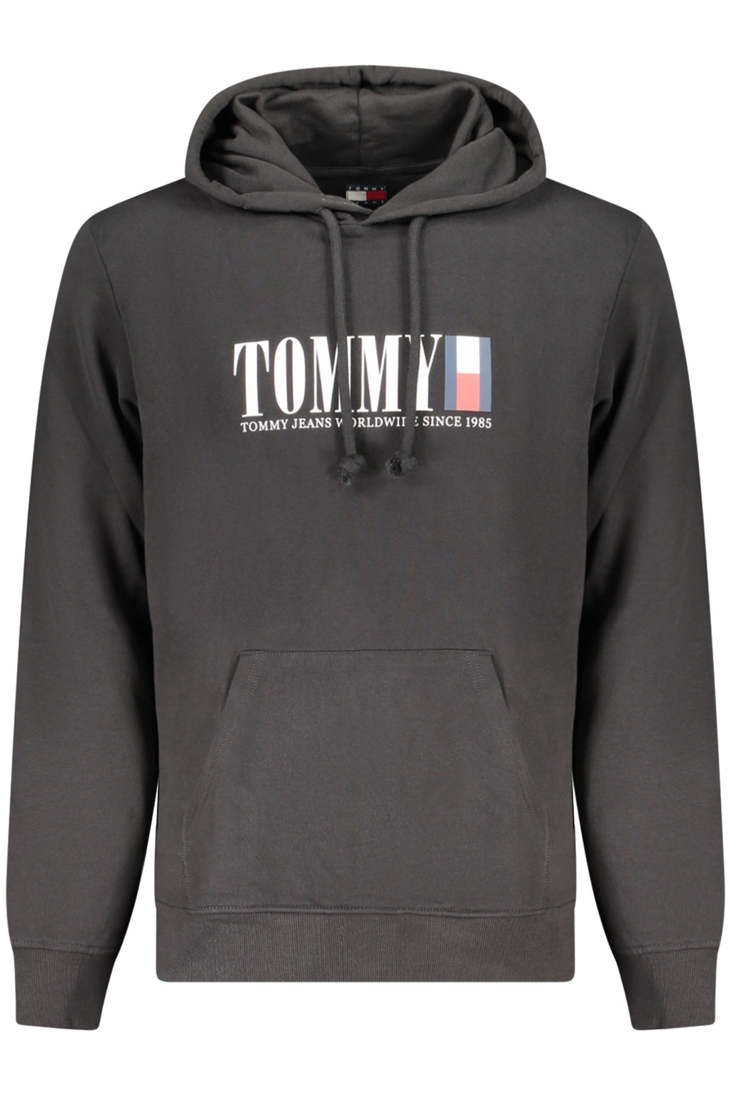 TOMMY HILFIGER FELPA SENZA ZIP UOMO NERO